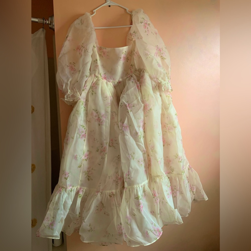 Selkie French Puff Dress